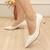 SCARPIN SALTO 4 CM OFF WHITE