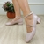 SAPATO BONECA SALTO 3 CM ROSÊ