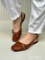 SLINGBACK CONFORT CARAMELO - VITRINE DE CALÇADOS