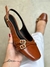 SLINGBACK CONFORT CARAMELO na internet