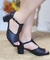 SANDÁLIA SALTO BLOCO 5 CM - VITRINE DE CALÇADOS