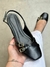 SLINGBACK CONFORT PRETO - VITRINE DE CALÇADOS