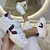 TENIS VERT VELCRO PREMIUM BRANCO E MARSALA