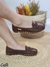 MOCASSIM CONFORT EM COURO CAFÉ