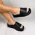 Tamanco Flatform Basic Preto
