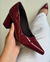 SCARPIN VERNIZ SALTO BLOCO 6 CM na internet