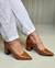 SCARPIN VERNIZ SALTO BLOCO 6 CM - loja online