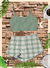 Cropped Doll XADREZ VERDE - comprar online
