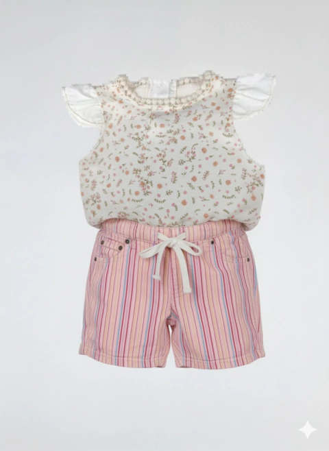 Conjunto Remera y Short Primavera - comprar online