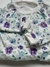 Pijama enterito floreado lilas - tienda online