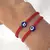 PULSERAS PARA COMPARTIR TEJIDAS X2