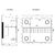 Caja Plastica Interior RECTA 8 Polos DIN de Embutir IP41 Cod. PR404 ROKER - Serradell
