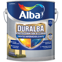 Duralba Frentes Y Muros Blanco 1Lts