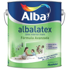 Albalatex Mate Blanco 1Lts