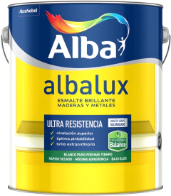 Albalux Negro al Agua Brillante 1Lts