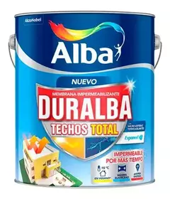 Duralba Techos Total Blanco 4Lts