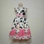 Vestido infantil vaquinha