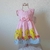 Vestido pintinho amarelinho