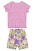 Conjunto Blusa Em Ribana E Bermuda Em Cotton 08 130535 Verde Limao