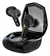 Fone De Ouvido Bluetooth P/ Celular Sem Fio Kaidi Tws Kd-776 Cor Preto Luz Verde