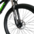 Bicicleta SBK Rodado 24 MTB color NEGRO VERDE - tienda online