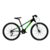 Bicicleta SBK Rodado 24 MTB color NEGRO VERDE