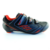 ZAPATILLAS CICLISMO RUTA SBK- TALLE 45 GRIS NEGRO ROJO