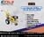 Maquina pinta rayas Hyundai Matisse c/motor 7 hp