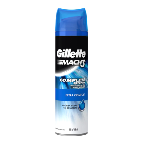 GILLETTE GEL DE AFEITAR MACH3 EXTRACOMFORT 12x198g - comprar online