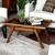 Mesa De Centro Para Sala Madeira Maciça Decorativa Mesinha Auxiliar Escritório Casa Moderna - comprar online