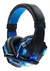 Auriculares Gamer Booglee Con Microfono Azul Sy830mv