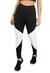Calça PowerMax Legging feminina em cores preto e branco, ideal para moda fitness.