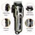 Kit Maquinas Aparador elétrico para homens, barbeiro sem fio Clipper, barbeador profissional - MELYCATY GOLD