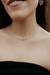 Chocker Cordão Baiano - Ródio Branco
