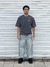 REMERA HAARLEM OVERSIZE MONDAY GRIS WASH - Bastet