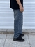 Jean baggy bordado ND azul