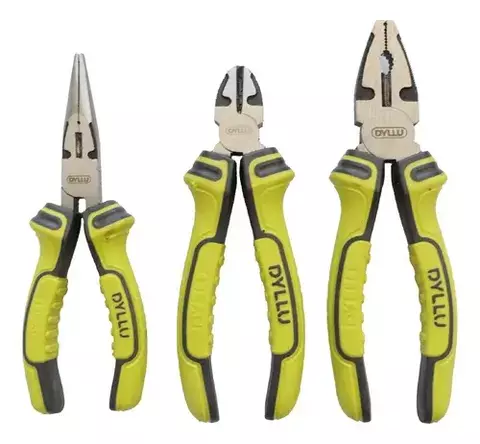 SET PINZAS PROFESIONAL DYLLU 6´