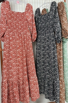 VESTIDO FLORAL ESTAMPADO