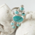 Anillo Ajustable Turquesa P925 - comprar en línea