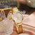 Relojes De Mujer Estilo Simple Color Sólido Hebilla Plegable Simple Cuarzo - comprar en línea