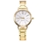 Relojes De Mujer Estilo Simple Color Sólido Hebilla Plegable Simple Cuarzo