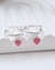 Argolla Corazon Calado A/B - comprar online