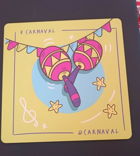 Display Adesivado e Placas Carnaval - comprar online