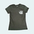 Camiseta Baby Look Old Saw Moss Green