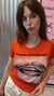 REMERA CORTA INDOMINATED WOMAN - comprar online