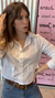 CAMISA CORTA LORENZA - I love Juana Lanus