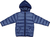 Campera Abrigo Inflada Con Frisa Escolar - Niños
