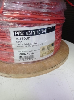 CABLE CONTRA INCENDIO GENESIS 2 X 16 FPLR UL