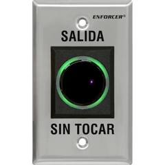 BOTON PULSADOR DE SALIDA DE EMERGENCIA CON SENSOR