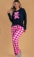 Pijama Mãe e Filha Urso Xadrez - comprar online